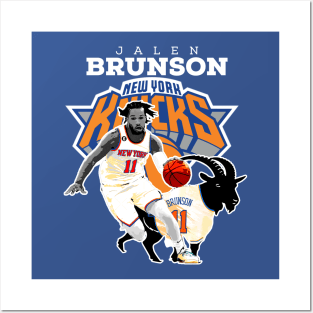 Jalen Brunson -GOAT Posters and Art